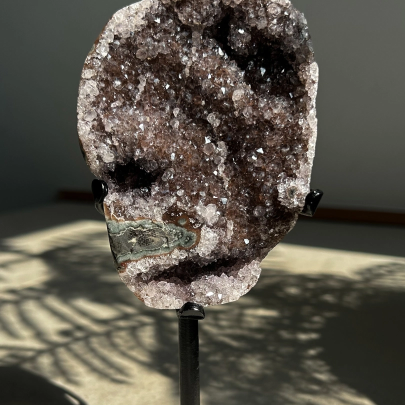 geode di Ametista Nera